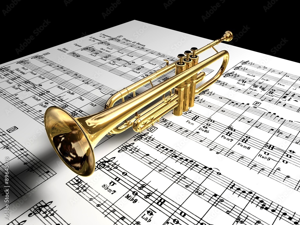 Obraz premium La Tromba D'oro