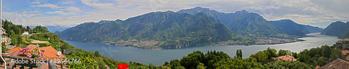 Veduta del lago di Como
