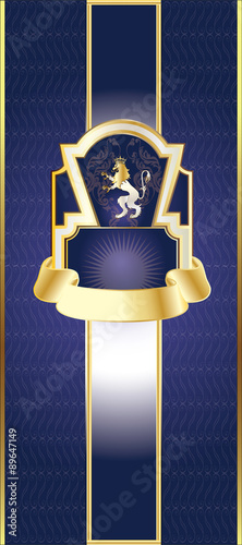 Etichetta Reale Blu 