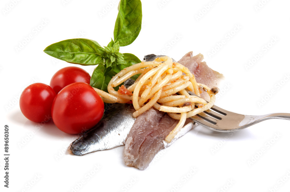 Pasta with fresh sardines and fennel Pasta with fresh sardines and fennel