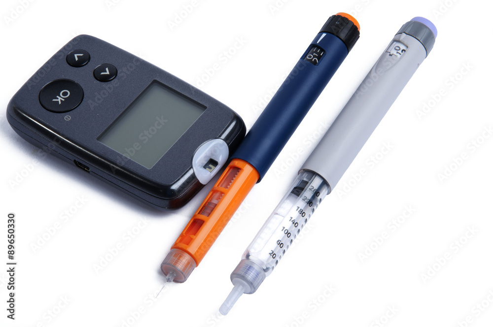 Insulin pens and glucose meter Insulin pens and glucose meter