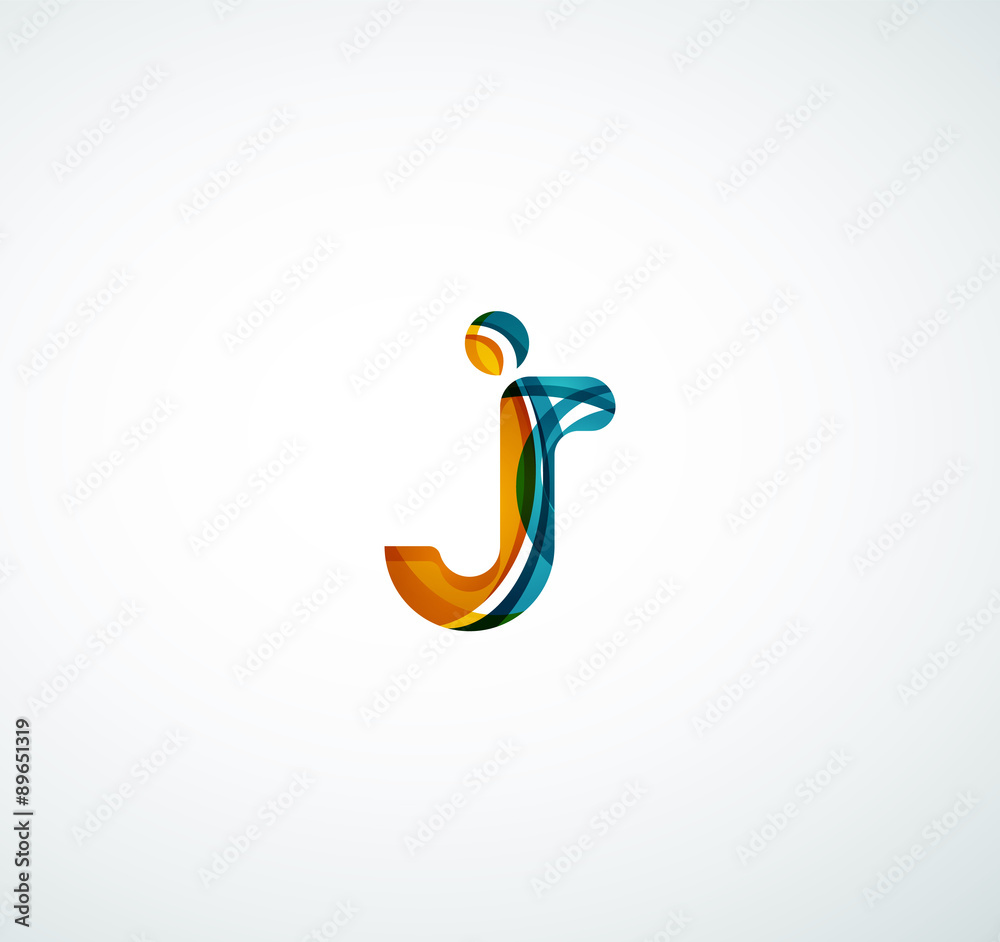 Obraz premium Vector letter logo