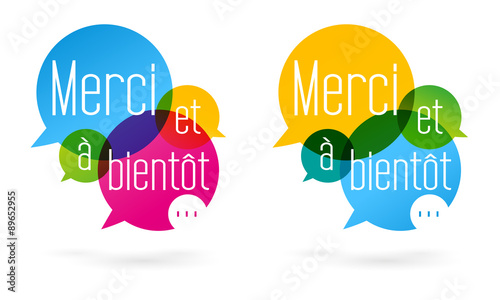 Merci et à bientôt