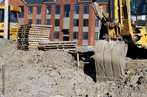 Fototapeta Chantier immobilier