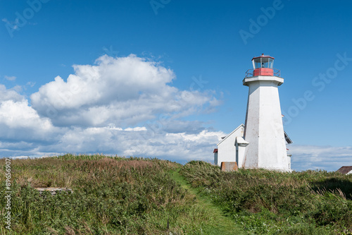 octogonal lighhouse  Mingan  Quebec  Canada