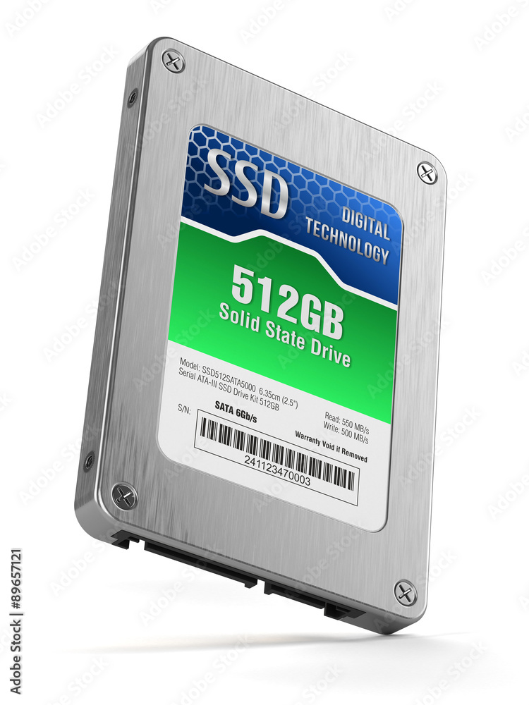 SSD drive, State solid drives isolated on white background 3d SSD drive, State solid drives isolated on white background 3d