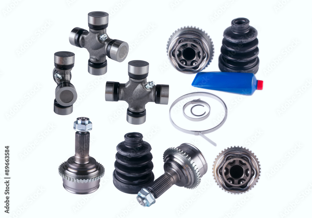 CV Constant Velocity Joints. Part wheel of the car CV Constant Velocity Joints. Part wheel of the car
