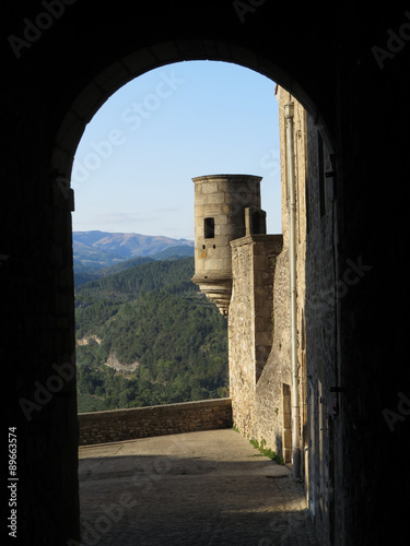 Château d'Aubenas - Castle of Aubenas, Ardeche, Provence, France photo