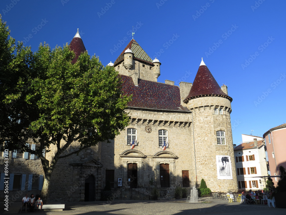 Château d'Aubenas - Castle of Aubenas, Ardeche, Provence, France