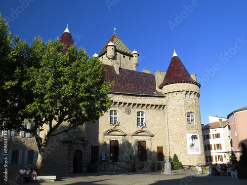 Château d'Aubenas - Castle of Aubenas, Ardeche, Provence, France