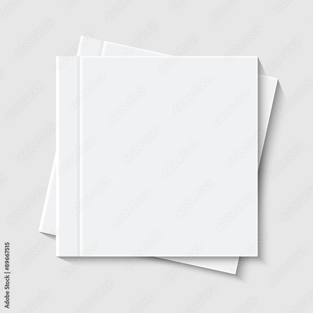 vector modern white book or brochure vector modern white book or brochure