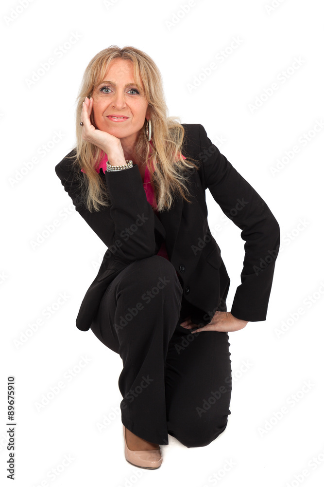 Beautiful woman doing different expressions in different sets of clothes: posing Beautiful woman doing different expressions in different sets of clothes: posing