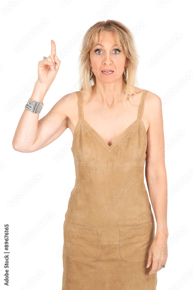 Beautiful woman doing different expressions in different sets of clothes: idea Beautiful woman doing different expressions in different sets of clothes: idea