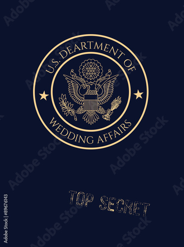 Wedding invitation passport