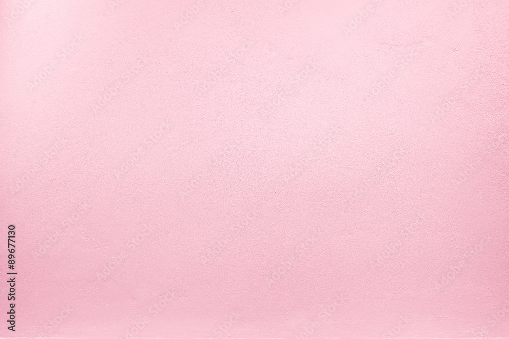 Obraz premium pink pastel color paint on cement wall, Texture background