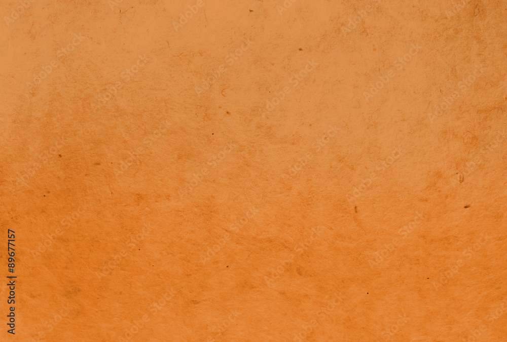 Fototapeta premium orange color mulberry paper texture background