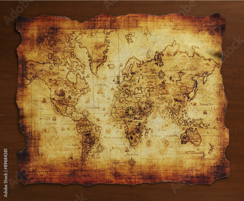 宝の地図 古い地図 Stock 写真 Adobe Stock