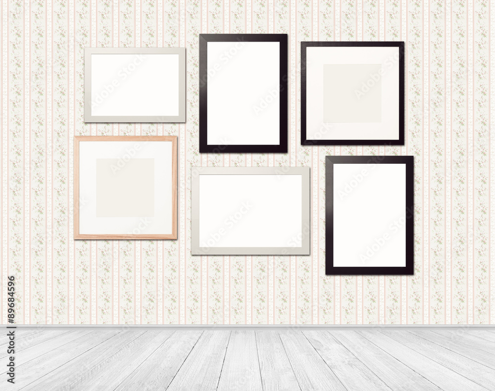 living room with different picture frames living room with different picture frames