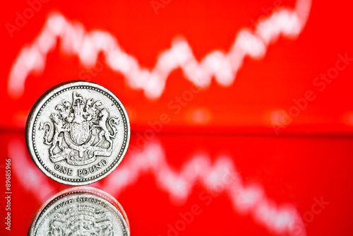 Rate of the pound sterling (shallow DOF)