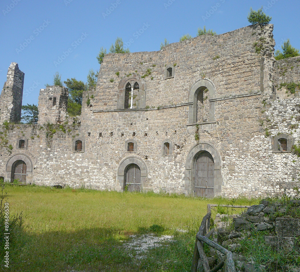 Rocca ruins in Caserta
