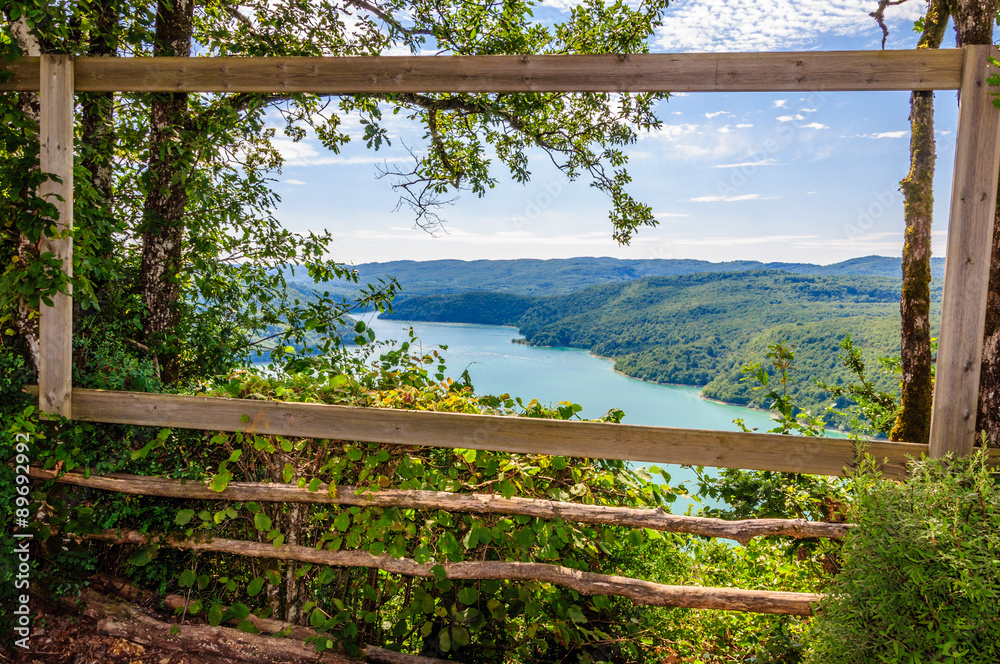 Fototapeta premium Lac de Vouglans