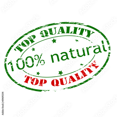 One hundred percent natural