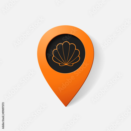 Realistic color pointer: shell