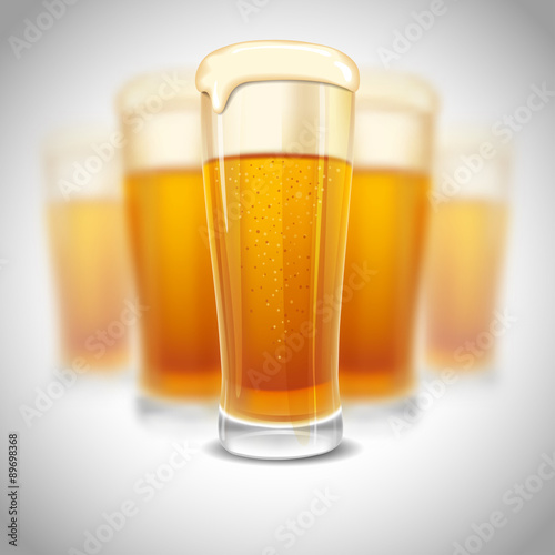 Glass of beer