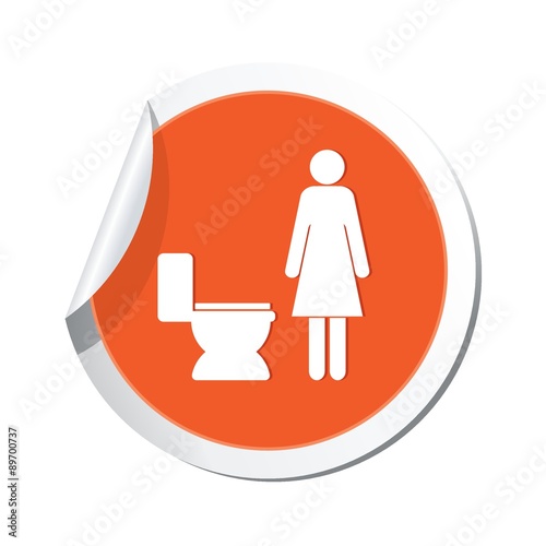 Restroom icon.
