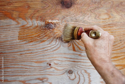 renovation and painting wood