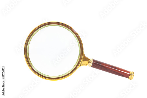 Retro magnifying glass