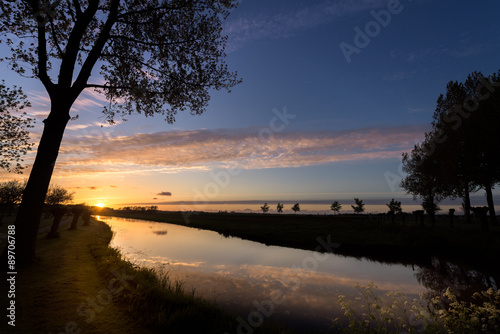 Sunset North Holland