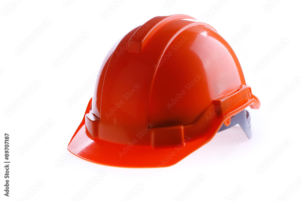 orange safety helmet hard hat, tool protect worker of danger orange safety helmet hard hat, tool protect worker of danger