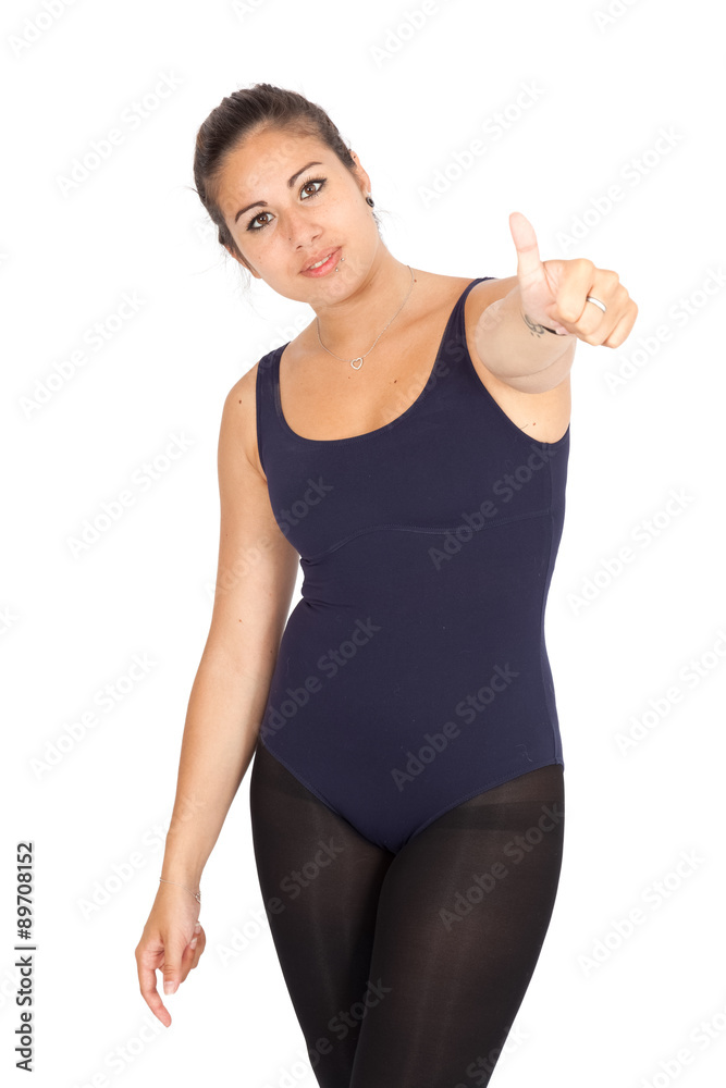 Beautiful woman doing different expressions in different sets of clothes: Beautiful woman doing different expressions in different sets of clothes:
