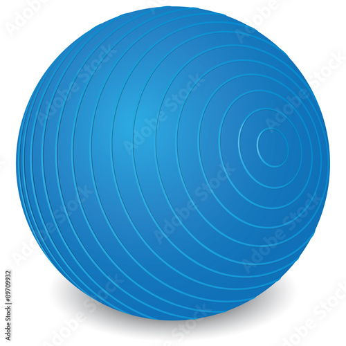 Object for exercises and physical therapy pilates ball fitness equipment