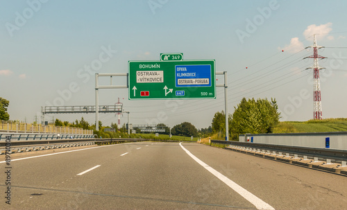 Autobahn D1 Tschechien photo