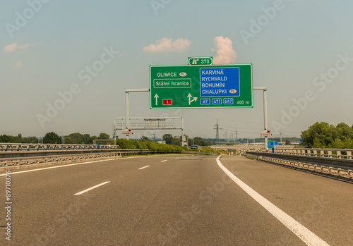 Autobahn Tschechien
