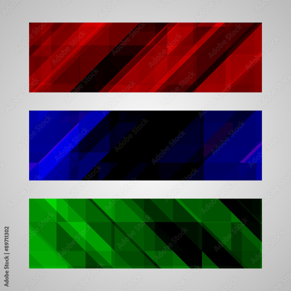 Abstract trendy banner with geometric shape.Colorful background Abstract trendy banner with geometric shape.Colorful background