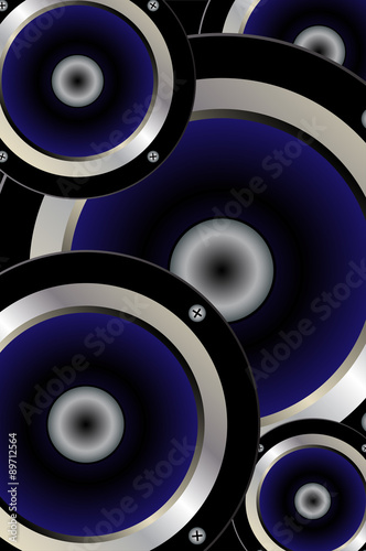 Music Speaker Background