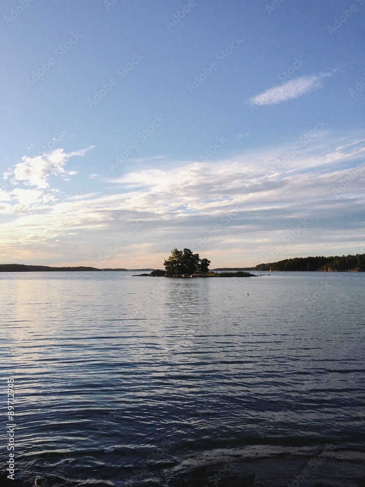 Small island in the archipelago