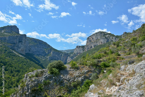 montagne de la Séranne dans l'hérault