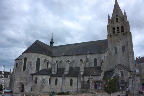 L'église collégiale de Meung-sur-Loire, France