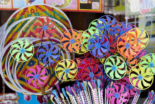 Rainbow Childhood Toy Wind Turbines