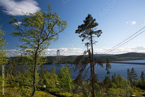 Högakustenbron, Angermanälven, Schweden