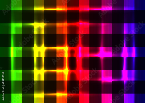 Cubic vector abstract background