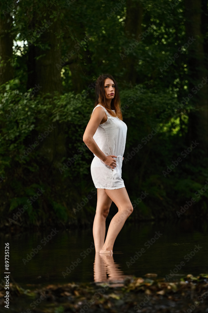 Glamour portrait of beautiful woman Glamour portrait of beautiful woman