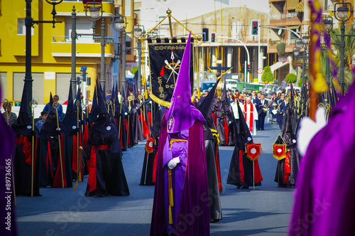 Semana Santa hermano pendón photo