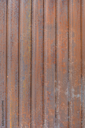 Old rusty zinc background