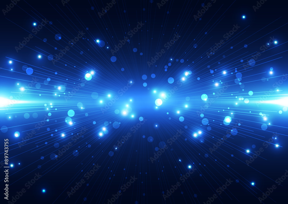 abstract speed technology background, illustration