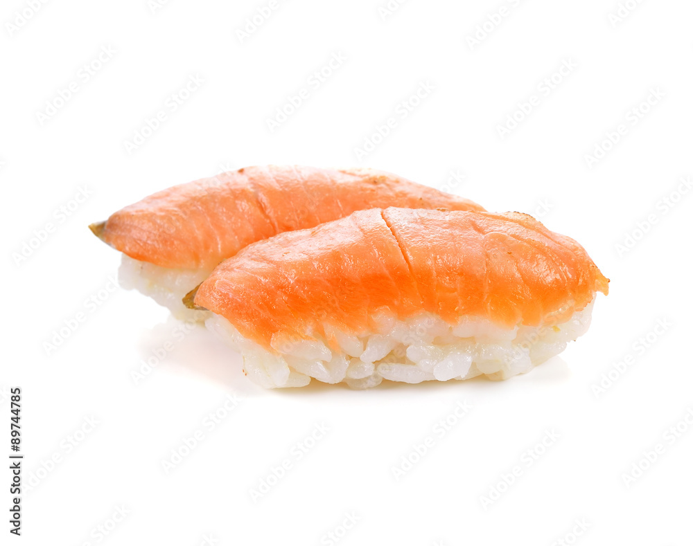 Sushi isolated on white background Sushi isolated on white background